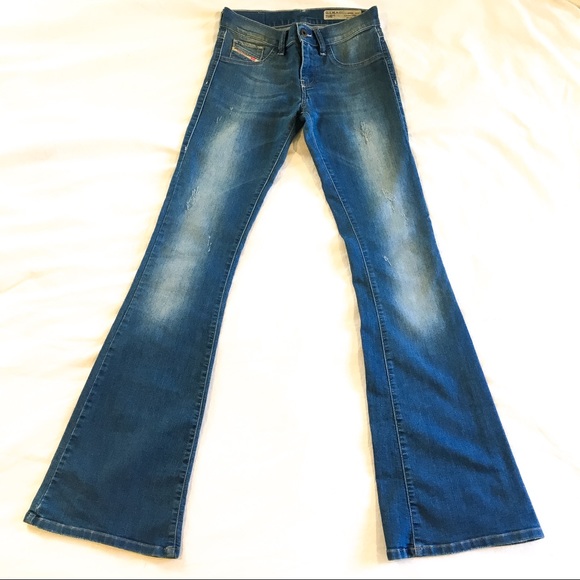 Diesel | Jeans | Diesel Livier High Waist Flare 0695 Ladies Jeans | Poshmark